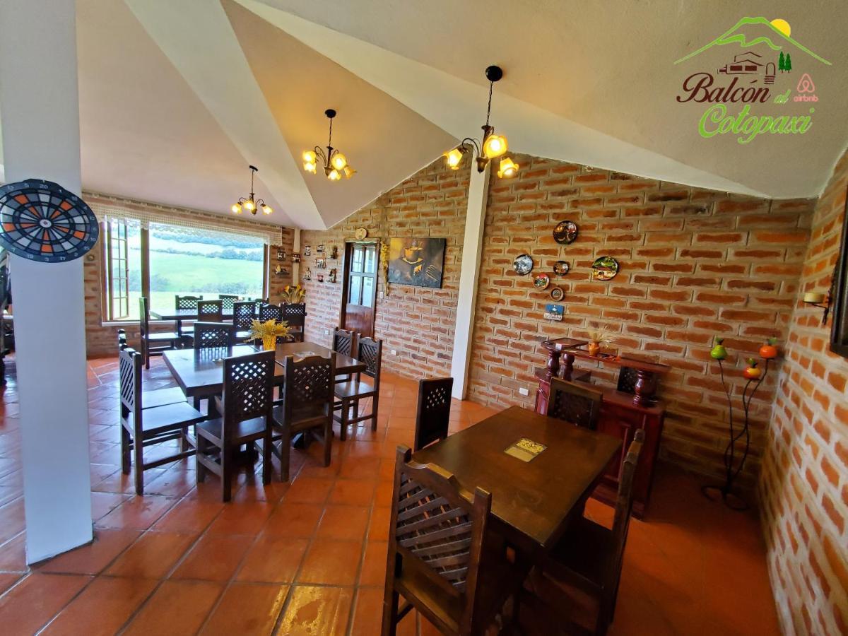 Balcon Al Cotopaxi Hosteria Sangolquí Eksteriør bilde