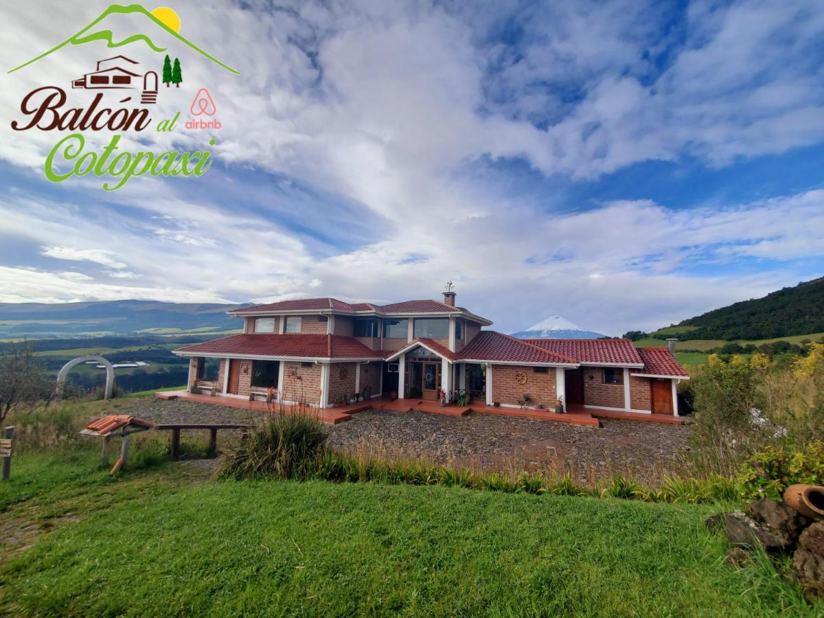 Balcon Al Cotopaxi Hosteria Sangolquí Eksteriør bilde