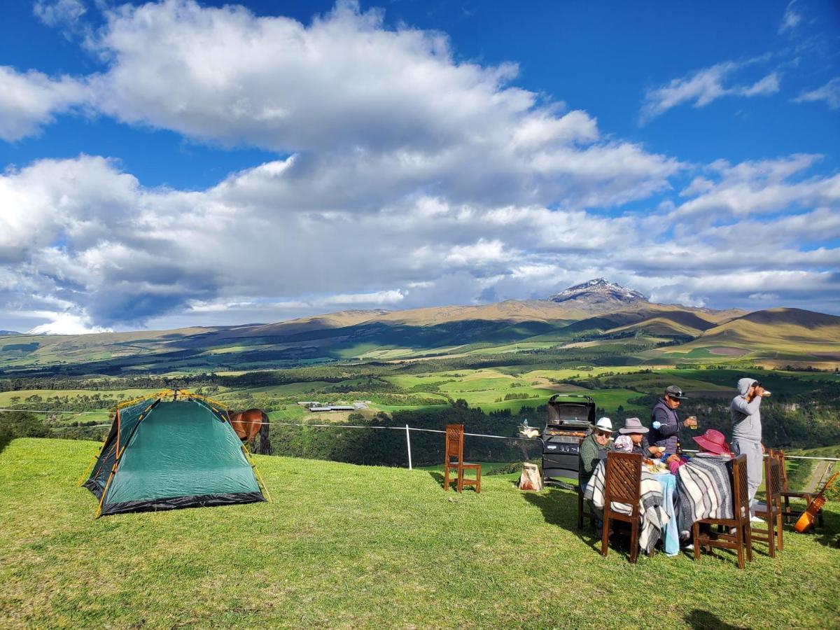 Balcon Al Cotopaxi Hosteria Sangolquí Eksteriør bilde