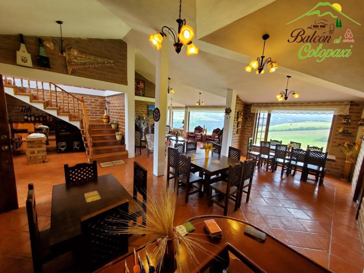 Balcon Al Cotopaxi Hosteria Sangolquí Eksteriør bilde