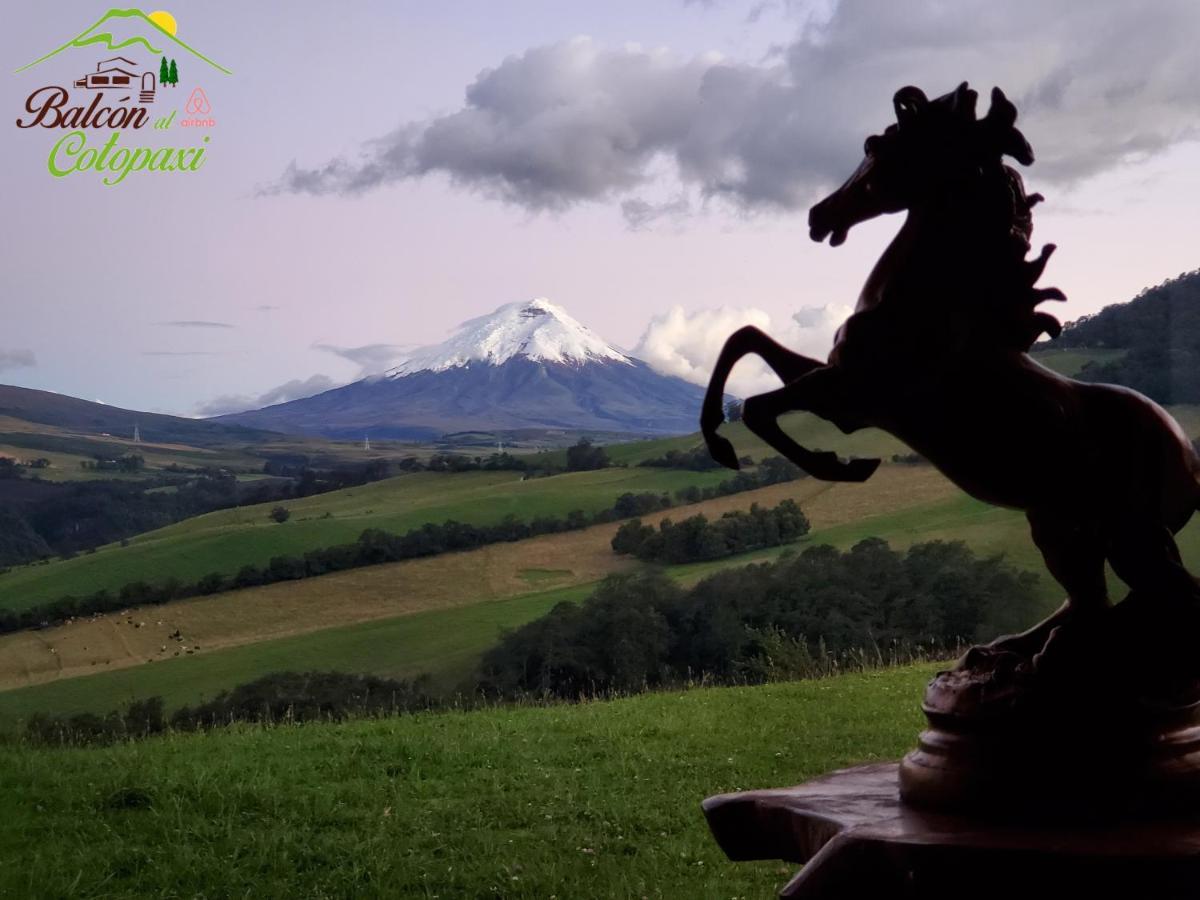 Balcon Al Cotopaxi Hosteria Sangolquí Eksteriør bilde