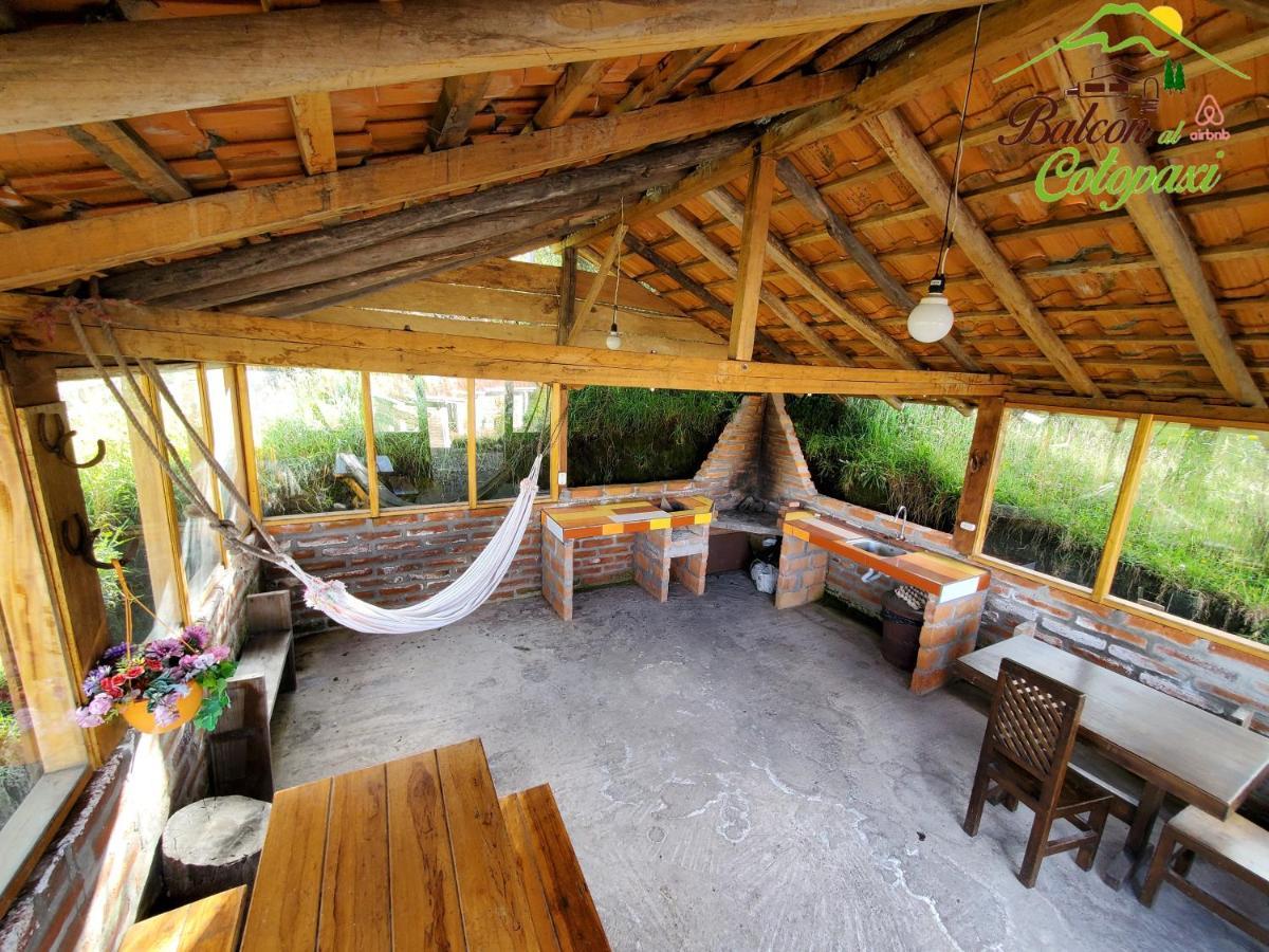 Balcon Al Cotopaxi Hosteria Sangolquí Eksteriør bilde