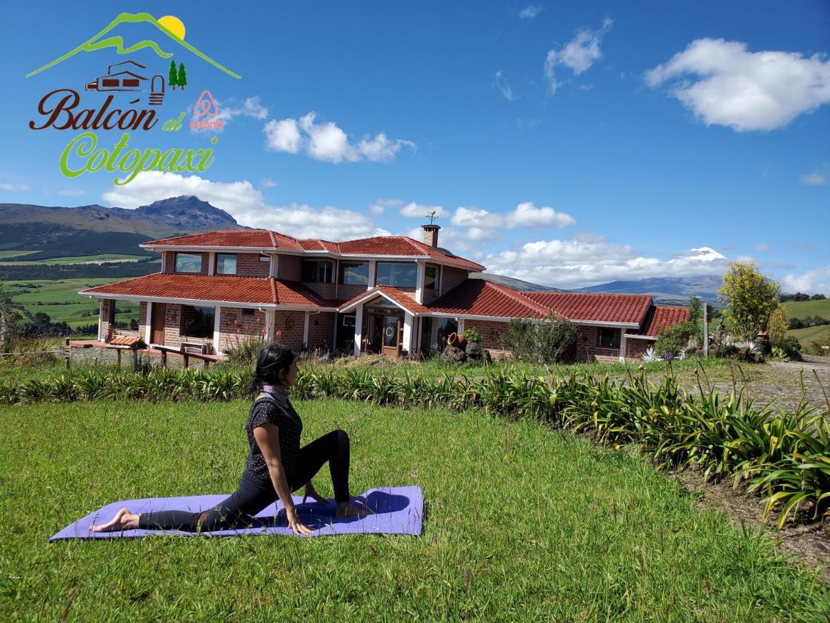 Balcon Al Cotopaxi Hosteria Sangolquí Eksteriør bilde