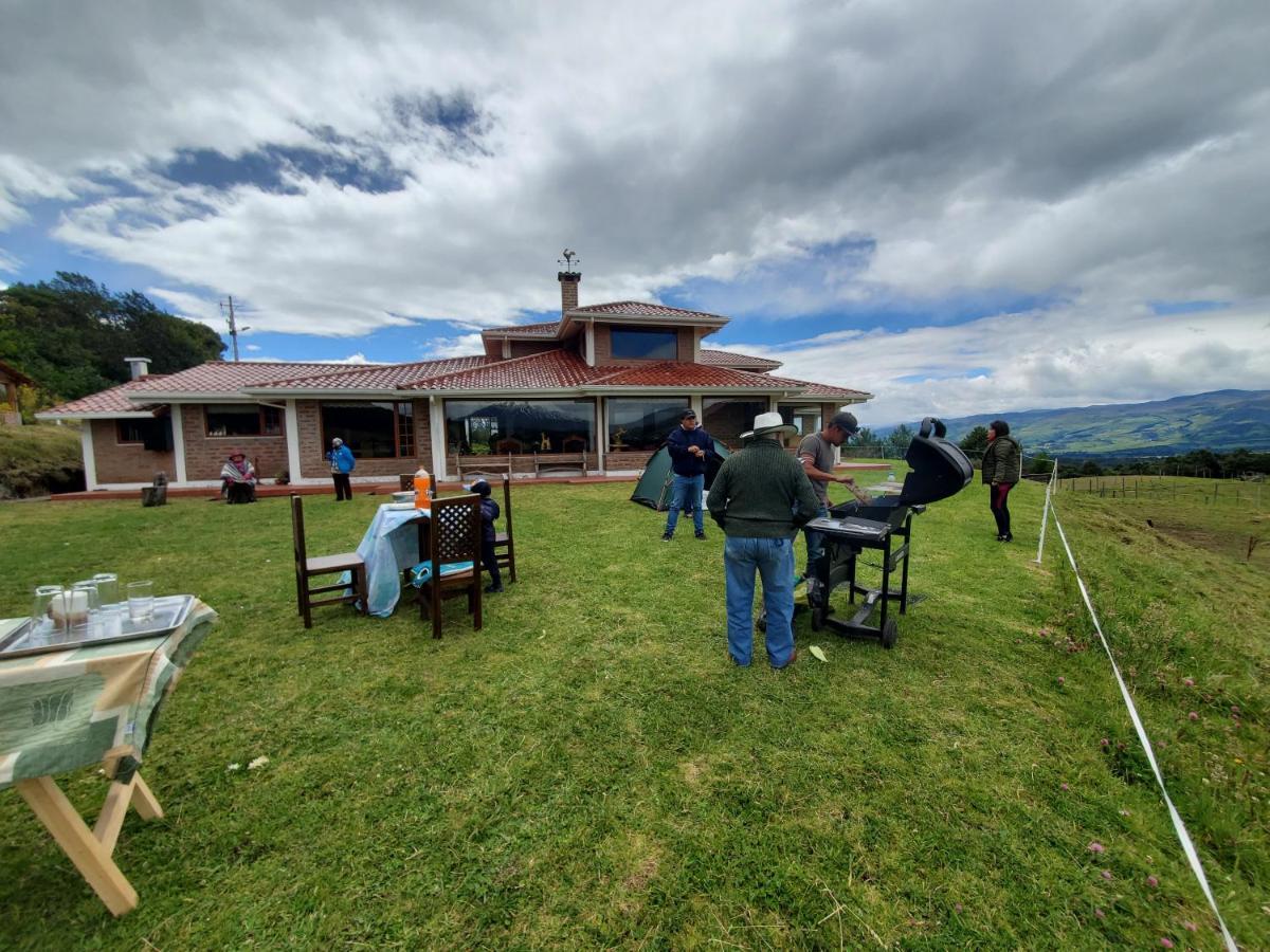 Balcon Al Cotopaxi Hosteria Sangolquí Eksteriør bilde