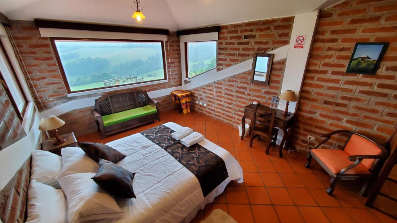 Balcon Al Cotopaxi Hosteria Sangolquí Eksteriør bilde