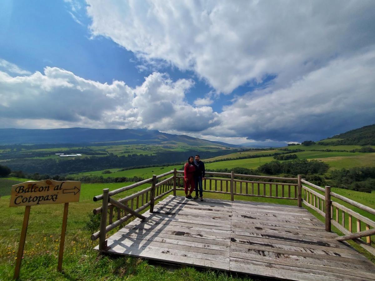 Balcon Al Cotopaxi Hosteria Sangolquí Eksteriør bilde