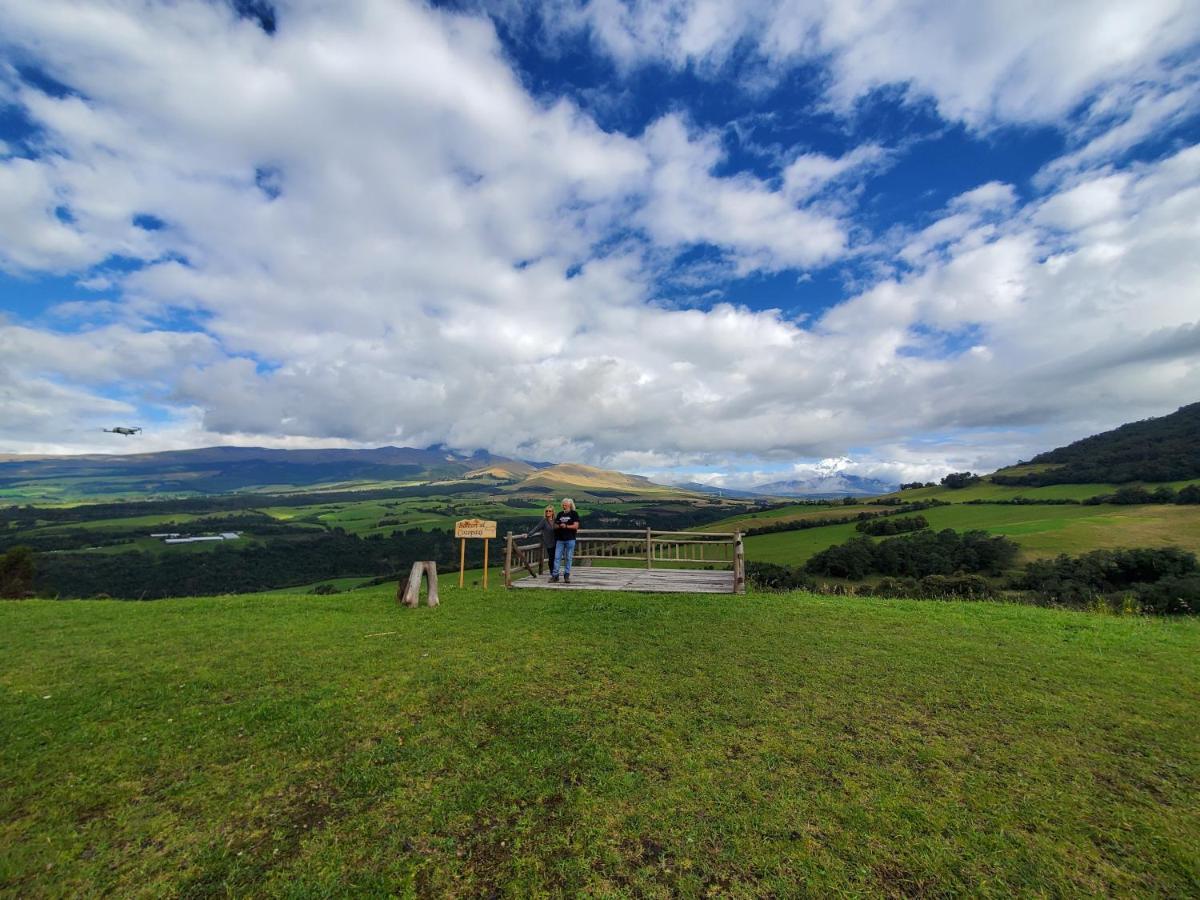 Balcon Al Cotopaxi Hosteria Sangolquí Eksteriør bilde