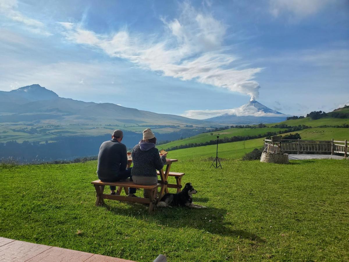Balcon Al Cotopaxi Hosteria Sangolquí Eksteriør bilde