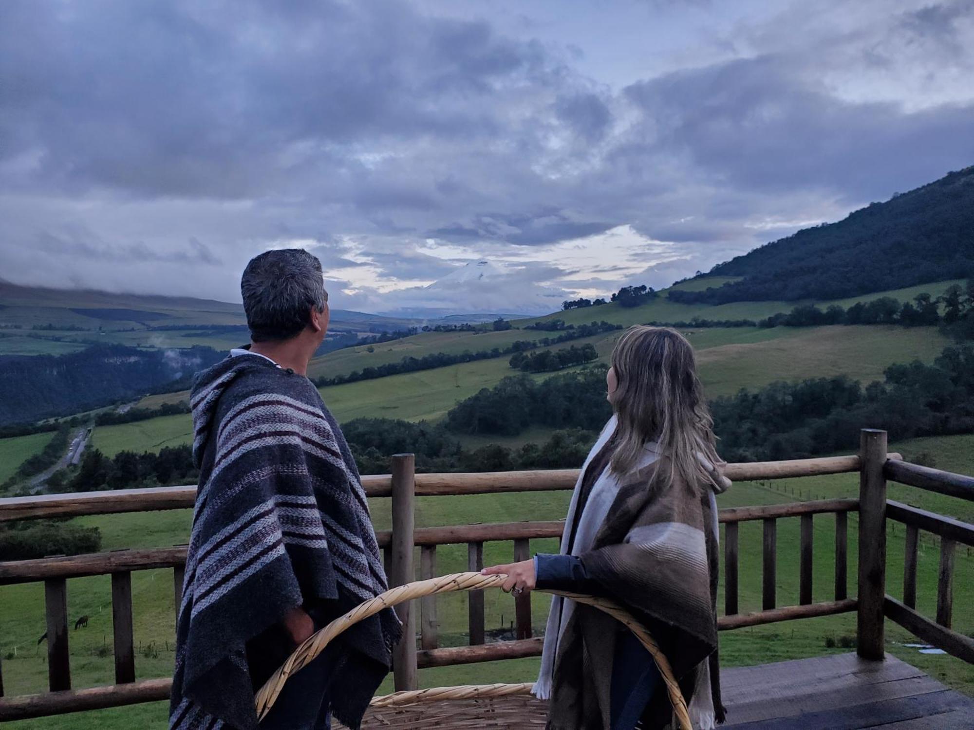 Balcon Al Cotopaxi Hosteria Sangolquí Eksteriør bilde